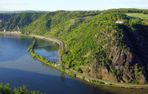Loreley Felsen am Rhein