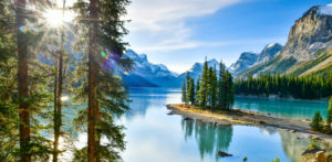 Maligne Lake, Jasper National Park, Alberta, Canada