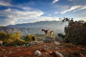 kreta abendstimmung