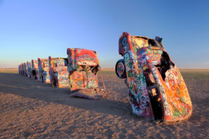 Cadillac Ranch amarillo