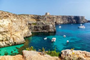 Blaue Lagune auf Malta