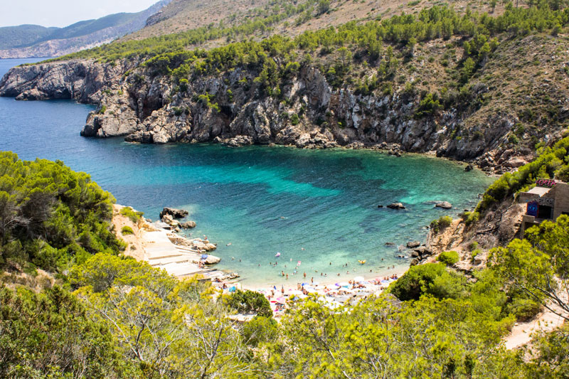 Ibiza badebucht