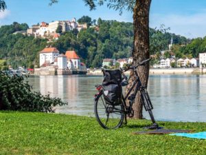 Donauradweg bei Passau