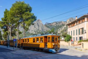 Zugfahrt am Tren de Sóller