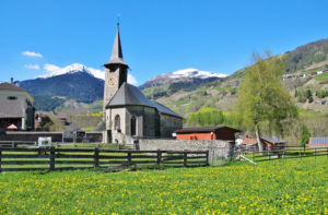 Zillis, Kirche St. Martin, Schweiz