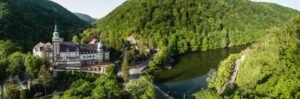 Schloss Lillafured in Ungarn im Bukk-Nationalpark