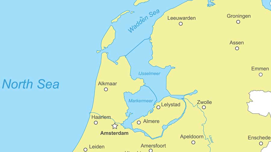 karte-IJsselmeer
