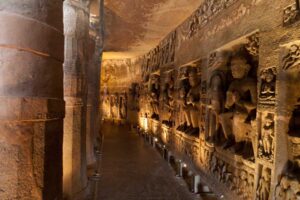Ajanta-Hoehlen