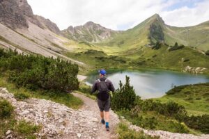 Saalfelder Höhenweg an der Landsberger Hütte