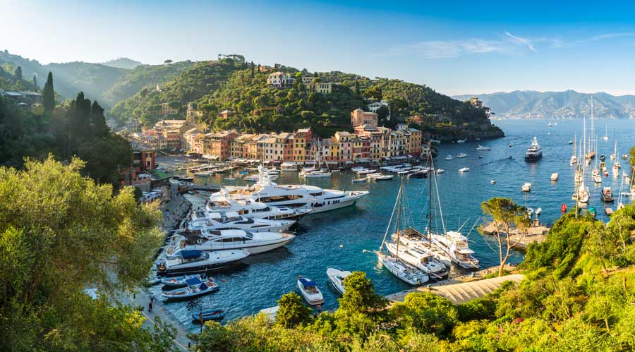 Hafen von Portofino, Ligurische Riviera