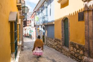 Jaen Street in La Paz