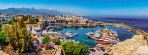 Kyrenia-Yachthafen auf Zypern