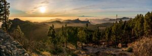 Blick vom Pico de las Nieves