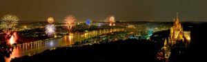 Rhein in Flammen