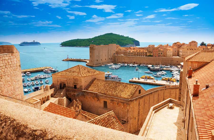 Hafen von Dubrovnik
