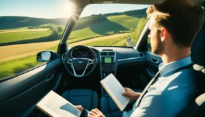 Lesen im Auto