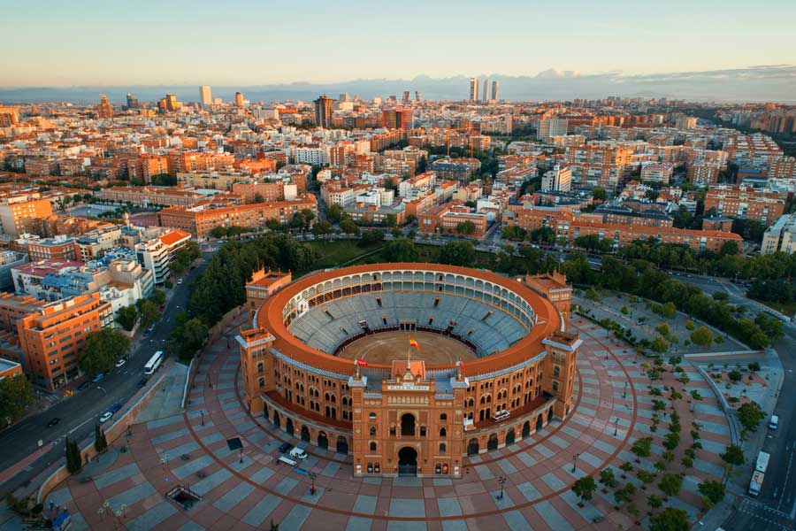 Stierkampfarena Madrid Las Ventas