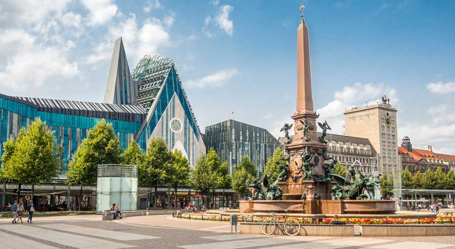 Augustusplatz in Leipzig