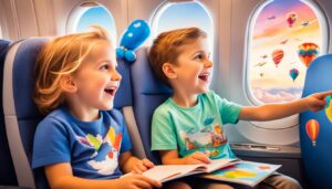 Fliegen mit Geschwistern