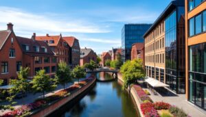 Historisches und modernes Papenburg