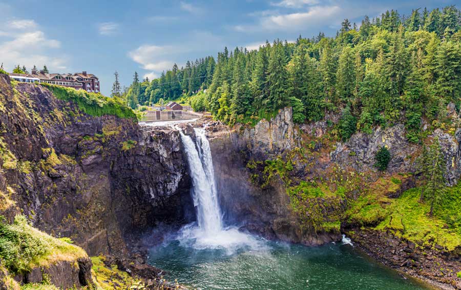 Snoqualmie Falls, in der Nähe von Seattle