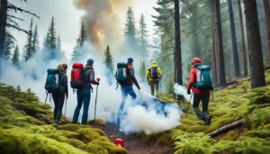 Waldbrand in der Urlaubsregion