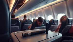 E-Zigaretten im Flugzeug