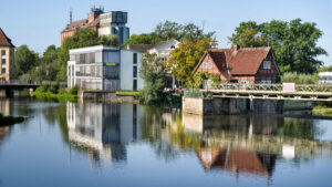 Whranlage Aller Fluss in Celle