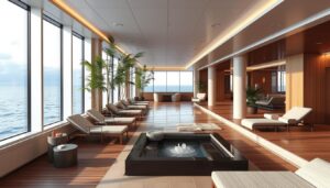 AIDAblu Wellnessbereich