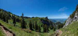 Alm beim Aufstieg zum Hochgern
