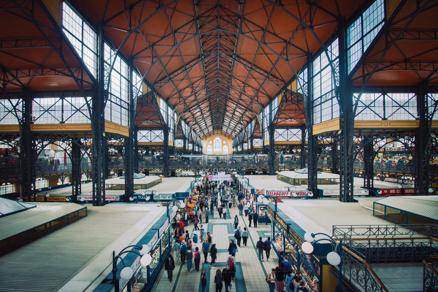 Budapest, Große Markthalle