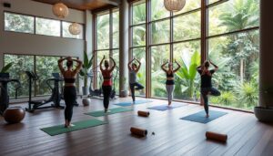 Fitnessprogramme im Wellnessbereich