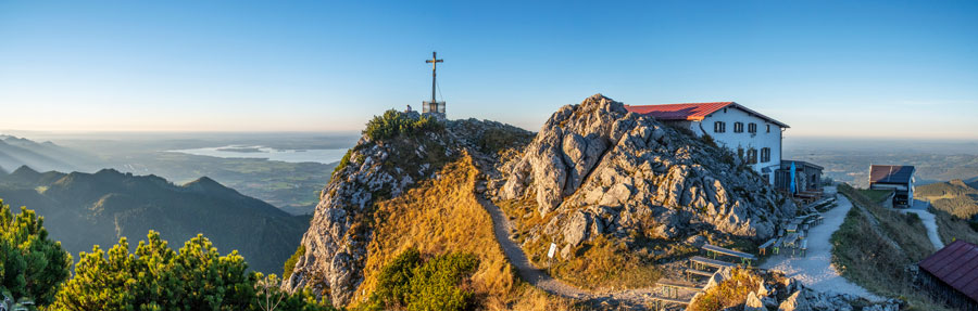 Hochfelln Gipfelpanorama