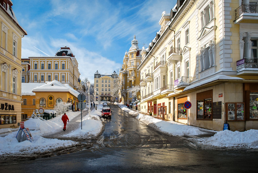 Marienbad im Winter