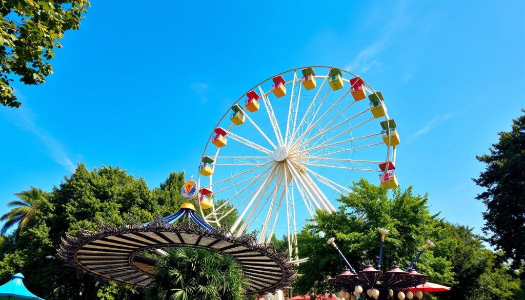 legendäres Riesenrad im Spreepark Berlin