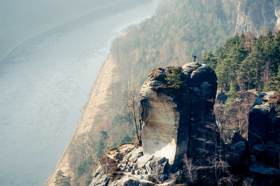 Bastei im Elbsandsteingebirge