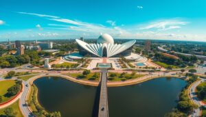 Dynamische Architektur von Brasília