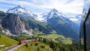 Glacier Express Landschaft