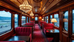 Innenraum des Venice Simplon-Orient-Express