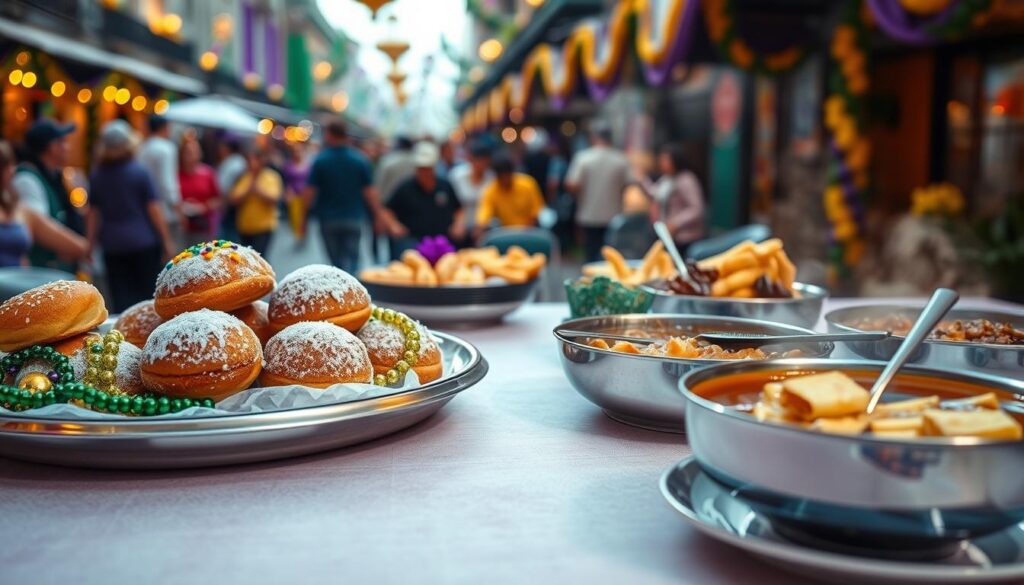 Mardi Gras Leckereien