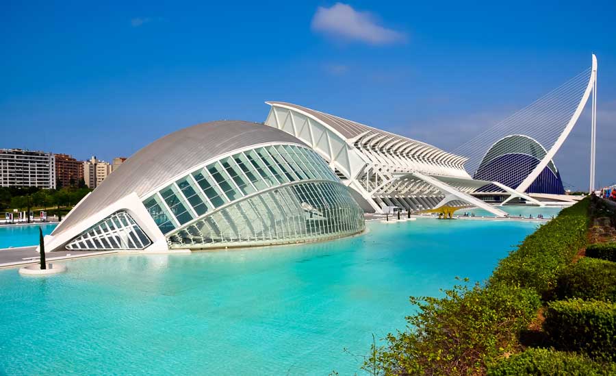 Stadt der Künste und Wissenschaften von Santiago Calatrava, Valencia