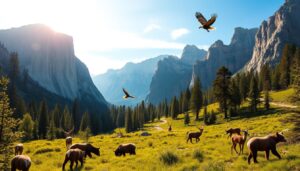 Wildtiere im Yosemite Valley