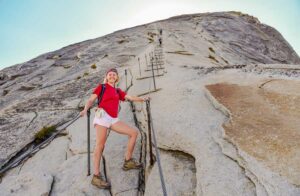 aufstieg-Half-Dome