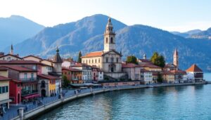 Malersische Städte Lago Maggiore