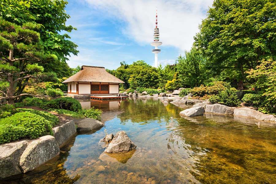 Japanisches Teehaus