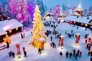 Rovaniemi weihnachtsdorf