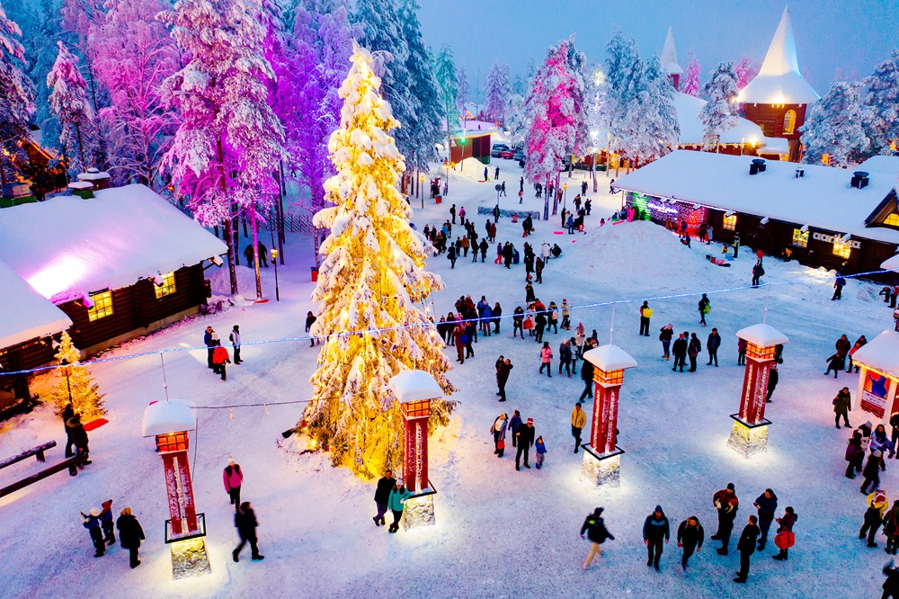 Rovaniemi weihnachtsdorf
