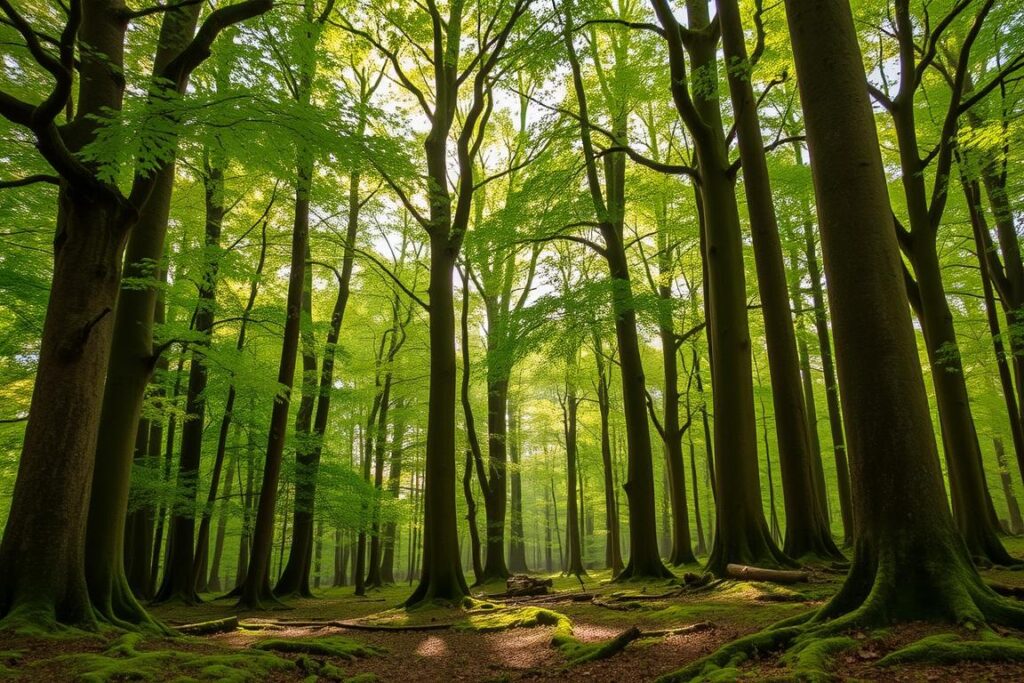 Alter Buchenwald im Nationalpark Kellerwald-Edersee