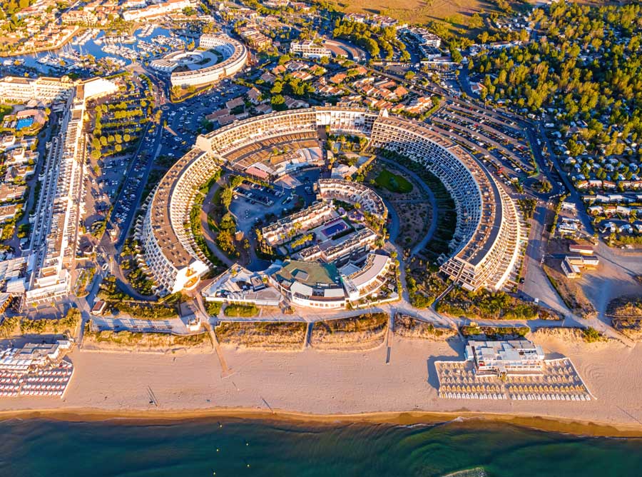 Cap d'Agde, einem Badeort und FKK-Dorf
