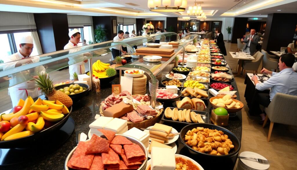 Frühstücksbuffet mit frischen Früchten und lokalen Spezialitäten - Lastminute Deal Teneriffa Frühstücksbuffet mit frischen Früchten und lokalen Spezialitäten - Lastminute Deal Teneriffa